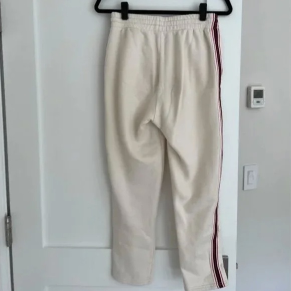 Cream The Iconic Stripe Racer Aritzia Tna Sweatpants [Small] - Picture 3 of 6